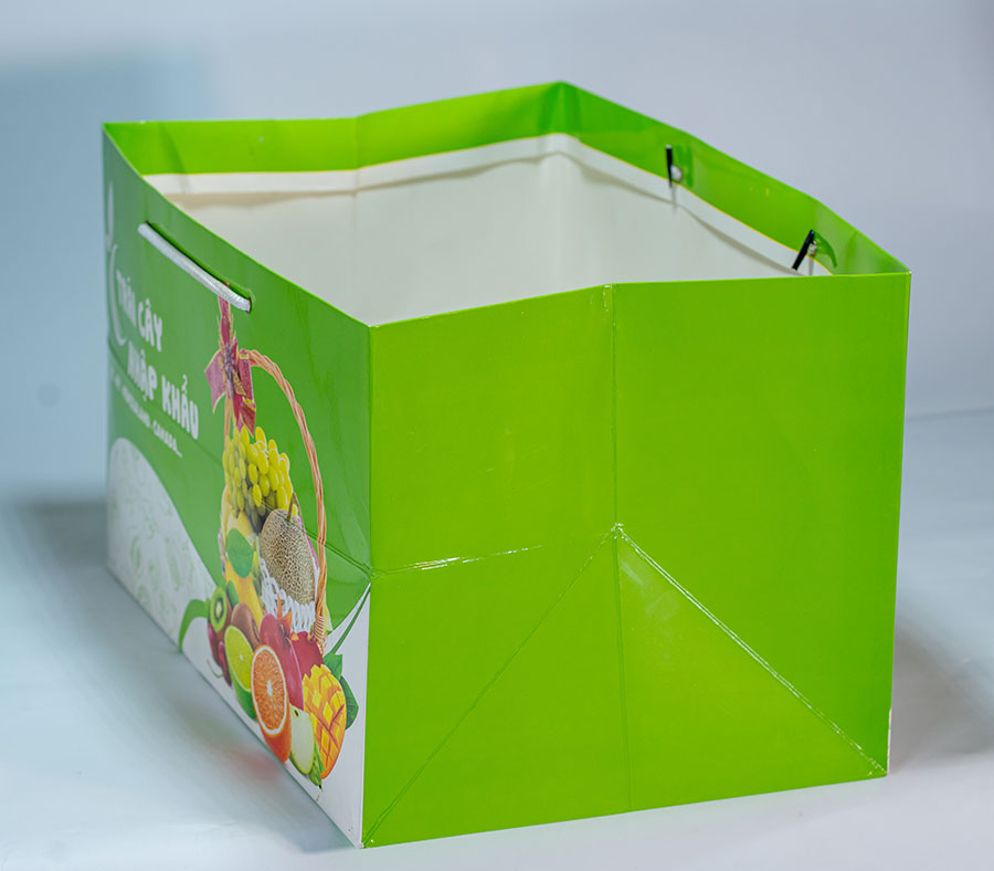 Túi giấy in Hoa quả,Thực phẩm, Yến sào cao cấp HQ 1