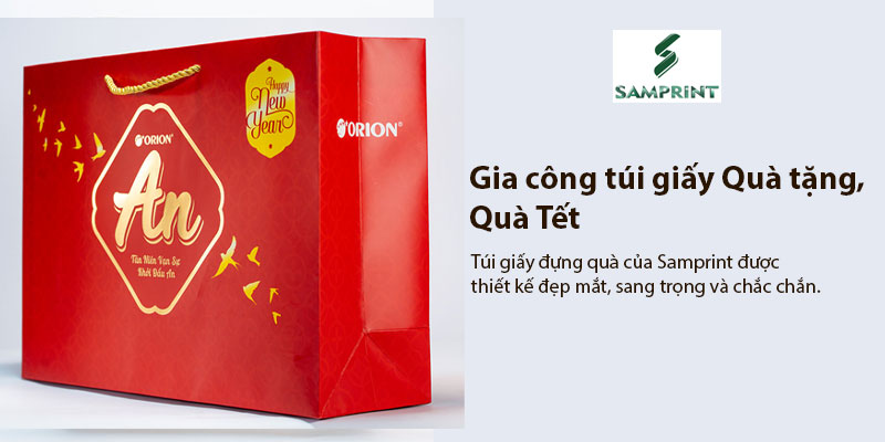 Gia công túi đựng Quà tặng, Quà Tết